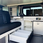 Van Explorer Hanroad Trek 5 Salon et cuisine rangements